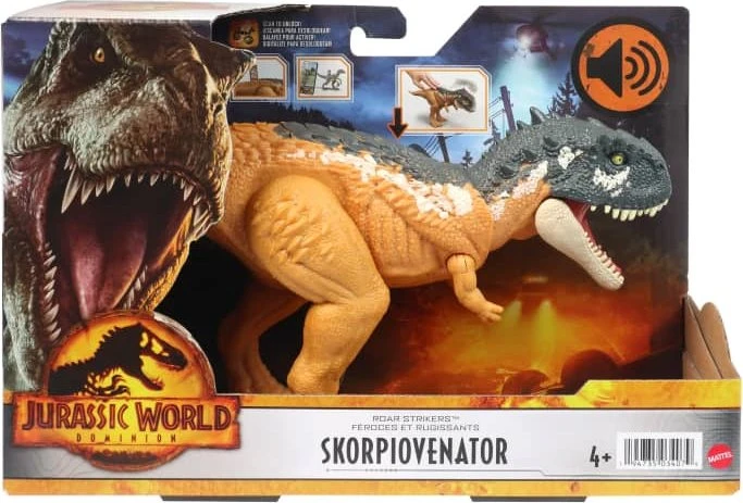 Mattel Jurassic World - Roar Strikers Skorpiovenator