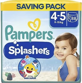 Pampers Splashers Gr.4-5 Einweg-Schwimmwindel, 9-15kg,    11 Stück