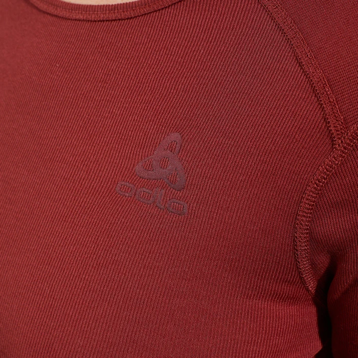 Odlo Active Warm Eco Funktionsshirt langarm spiced apple (Damen)