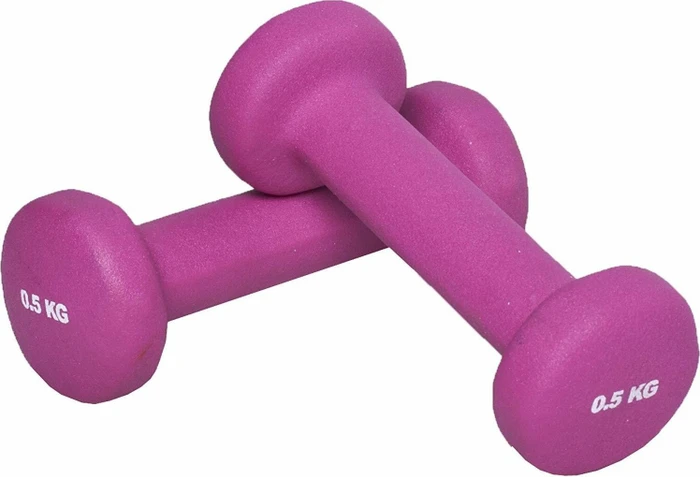 Gorilla Sports Hexagon Neopren Kurzhantel 2x 0.5kg