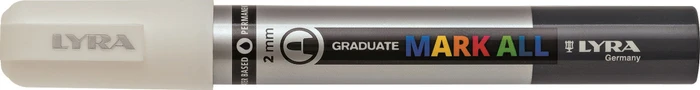 Lyra Graduate Mark All Permanentmarker 2mm weiß