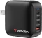 Verbatim 100W Mini-GaN-Ladegerät 4 Anschlüsse schwarz Vorschaubild