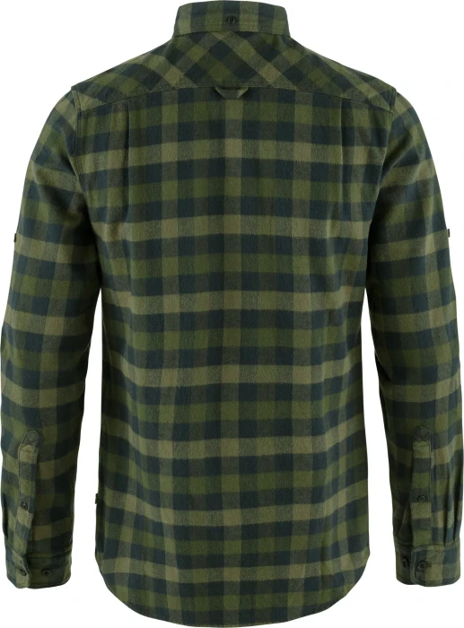 Fjällräven Skog Hemd langarm deep forest/laurel green (Herren)