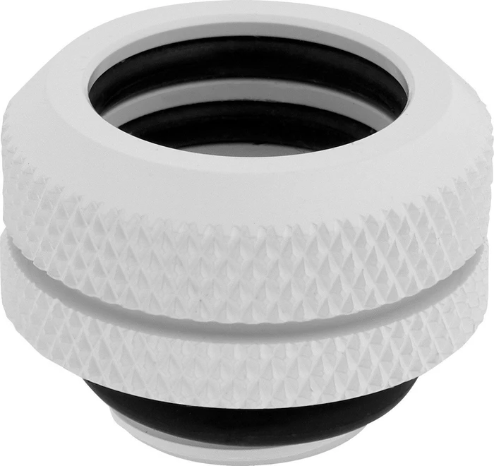 Corsair Hydro X Series XF Hardline, OD Fitting G1/4" auf 14mm, weiß, 4er-Pack