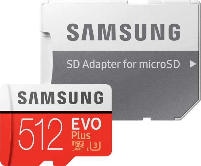 Samsung EVO Plus R100/W90 512GB Kit, UHS-I U3, Class 10
