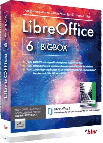 bhv LibreOffice 6 BigBox (deutsch) (PC/MAC)