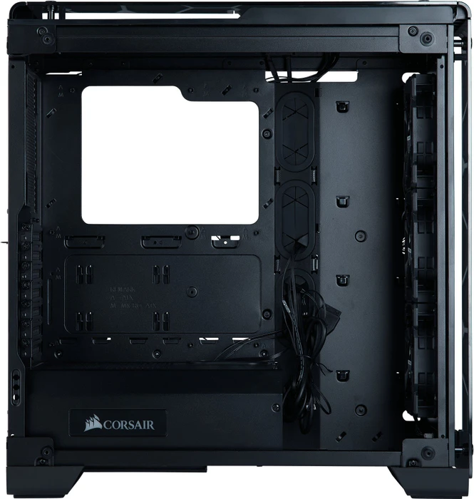 Corsair Crystal Series 570X RGB Mirror Black, schwarz, Glasfenster