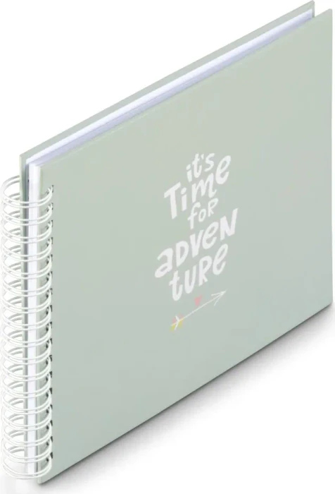 Hama Spiralalbum 28x24, 50 weiße Seiten, Good Things Adventure