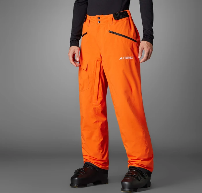 adidas Terrex Xperior 2L Insulated Tech Skihose lang semi impact orange/white (Herren)