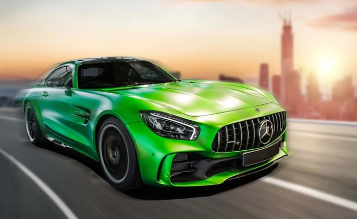 Revell Build 'n Race Mercedes AMG GT R grün