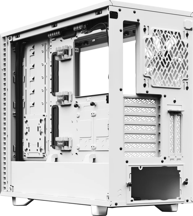 Fractal Design Define 7 White TG Clear Tint, Glasfenster, schallgedämmt