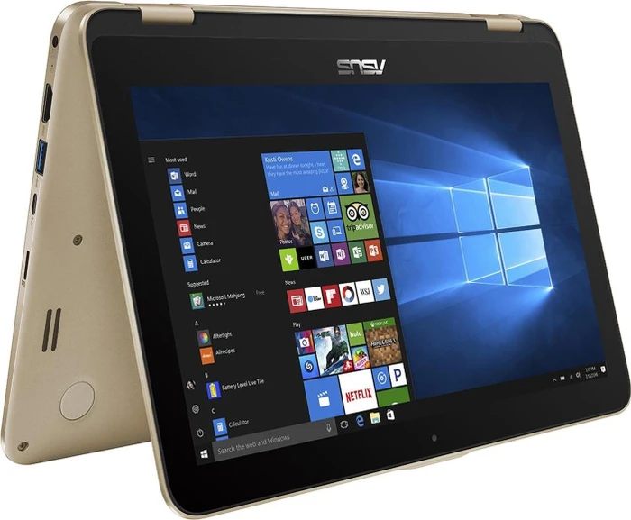 ASUS VivoBook Flip 12 TP203NAH-BP044T, Shimmer Gold, Celeron N3350, 4GB RAM, 1TB HDD, DE