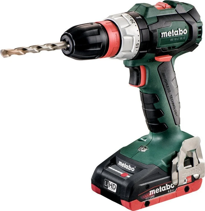 Metabo BS 18 LT BL Q Akku-Bohrschrauber inkl. Koffer + 2 Akkus 4.0Ah