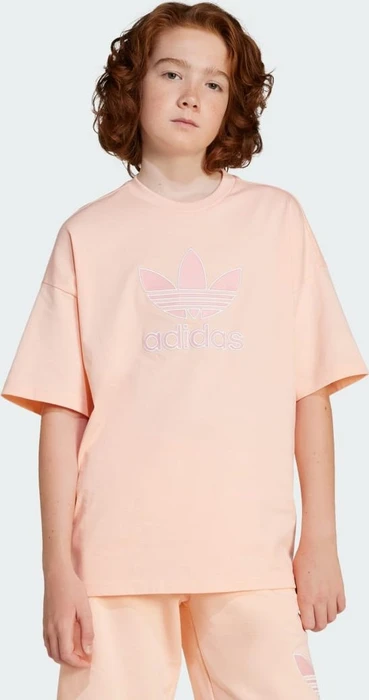 adidas Oversize Trefoil T-Shirt kurzarm haze coral (Junior)