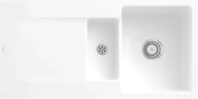 Villeroy & Boch Siluet Flat 980x490mm Einbau Becken reversibel snow white