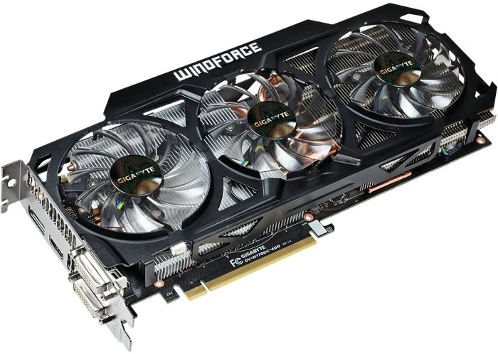 GIGABYTE GeForce GTX 770 Windforce 3X OC (Rev. 2.0), 4GB GDDR5, 2x DVI, HDMI, DP