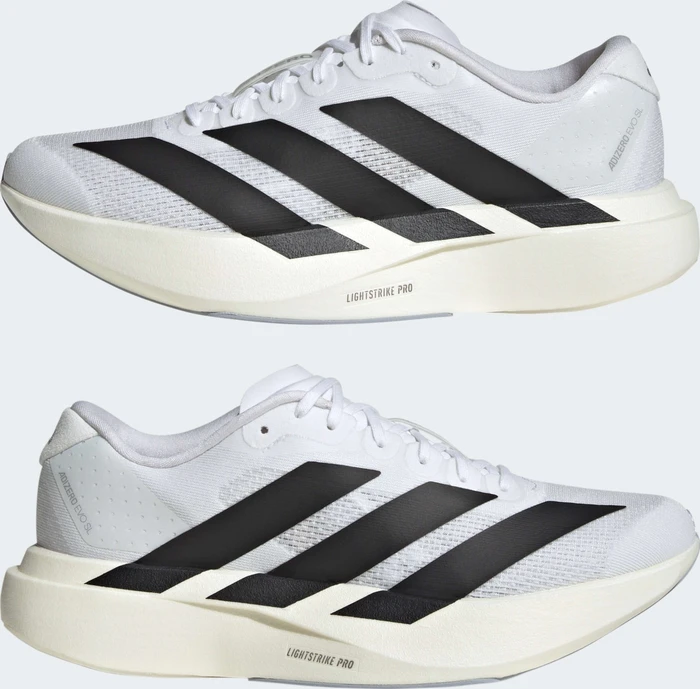 adidas Adizero Evo SL cloud white/core black (Damen)