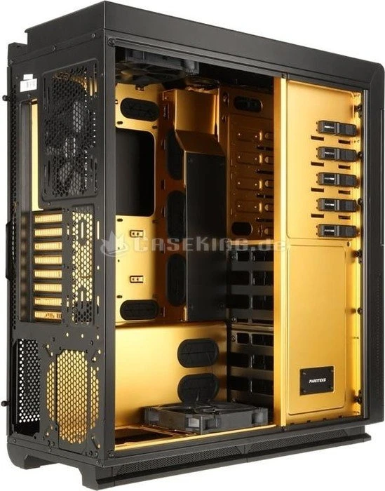 Phanteks Enthoo Primo schwarz/gold, Acrylfenster