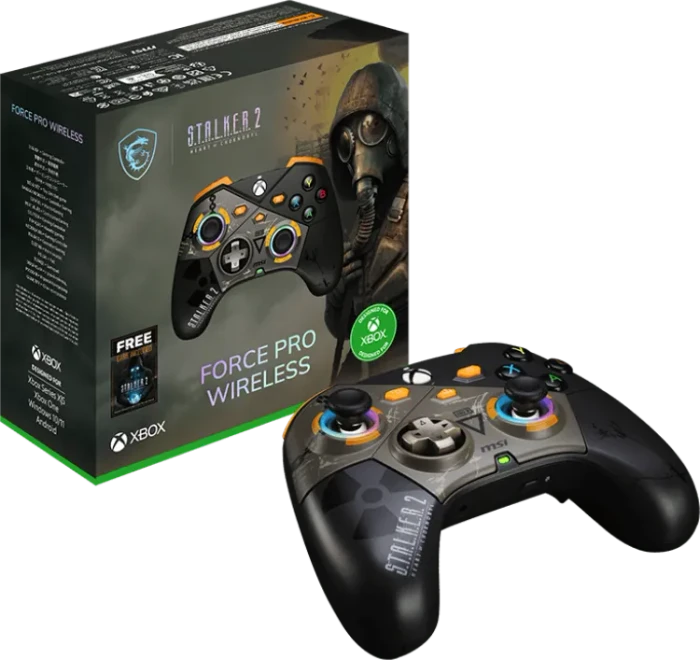 MSI Force Pro Wireless Controller Stalker 2 Edition (Xbox SX/PC/Android)