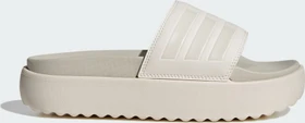adidas Platform Adilette chalk white/orbit grey (Damen)