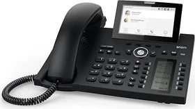 snom D385N VoIP Telefon schwarz