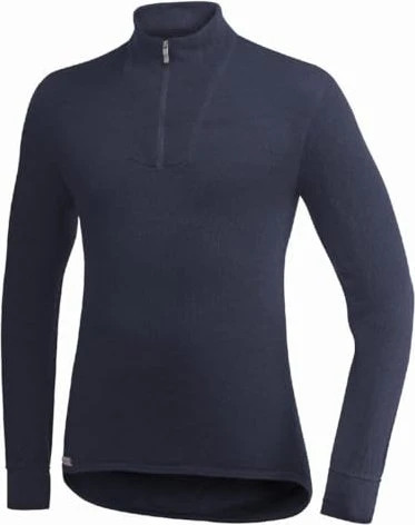 Woolpower Zip Turtleneck 200 Funktionsshirt langarm dark navy (Herren)