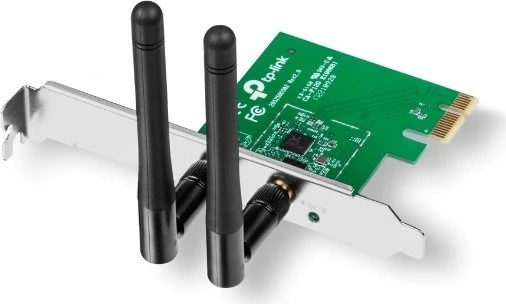 TP-Link N300 Desktop, 2.4GHz WLAN, PCIe x1