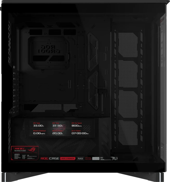 ASUS ROG Cronox Black, Glasfenster