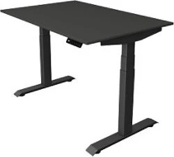 Kerkmann Move 4 elektrisch höhenverstellbarer Sitz-Steh-Schreibtisch 120x80cm anthrazit/anthrazit