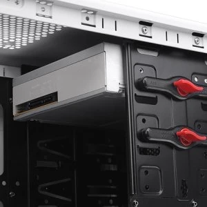 Thermaltake Commander MS-1 Snow Edition USB 3.0, Acrylfenster