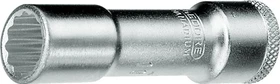 Gedore D 30 L 17 Außenzwölfkant Steckschlüssel 3/8", 17x63.5mm