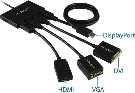 StarTech MST Hub Mini DisplayPort auf 4x DisplayPort