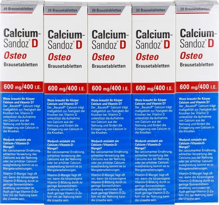 Calcium-D Sandoz Brausetabletten, 100 Stück