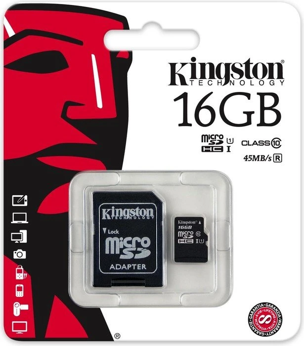 Kingston R45 8GB, UHS-I, Class 10