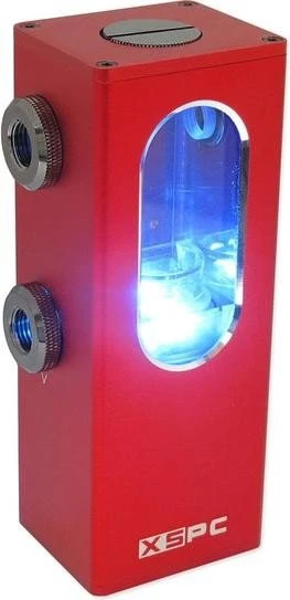 XSPC Ion Reservoir rot LED weiß, mit Pumpe