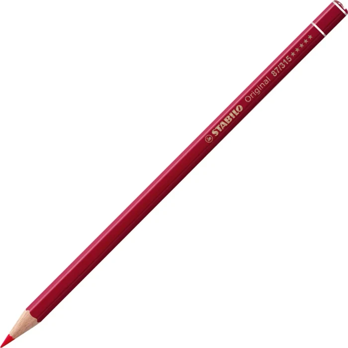 STABILO Original Buntstift dunkelrot, 12er-Pack