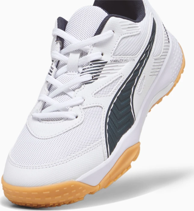 Puma Solarflash II puma white/shadow gray/gum (Junior)