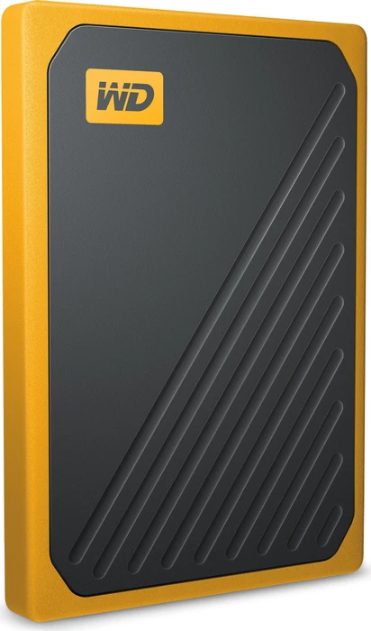 Western Digital WD My Passport Go gelb 500GB, USB 3.0 Micro-B
