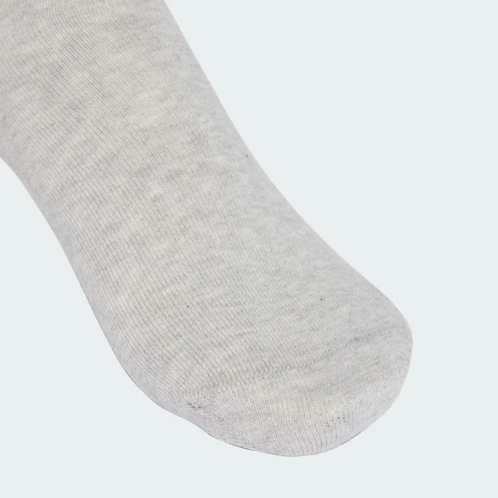adidas 3-Streifen High Crew Socken white/medium grey heather/black, 3 Paare