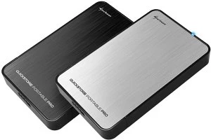 Sharkoon Quickstore Portable Pro, schwarz, USB 3.0 Micro-B
