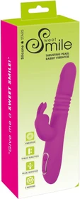 Sweet Smile Thrusting Pearl Rabbit Vibrator