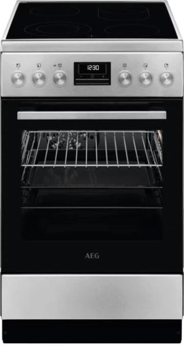 AEG Electrolux CCB5449BBM Elektroherd mit Glaskeramik-Kochfeld