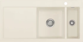 systemceram Mera 100 F Einbau Becken rechts jasmin