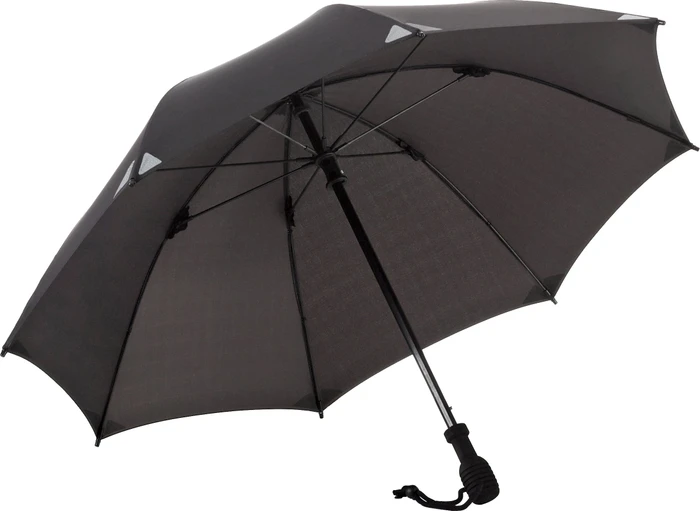 EuroSchirm Birdiepal Octagon Schirm schwarz reflektierend