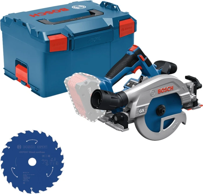 Bosch Professional GKS 18V-57-2 GX Akku-Handkreissäge solo inkl. L-Boxx