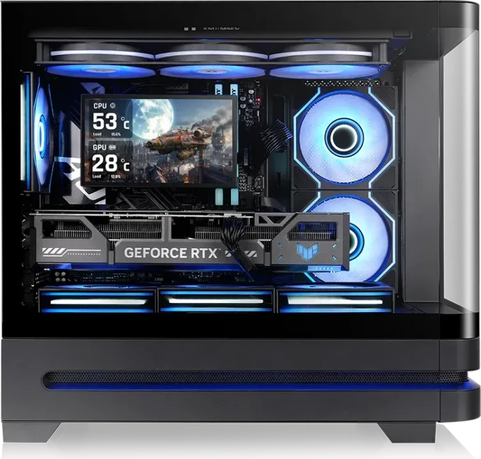 Thermaltake Arcus 190 TG ARGB Black, Glasfenster