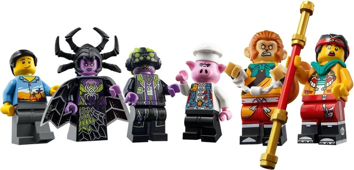LEGO Monkie Kid - Hauptquartier der Spider Queen