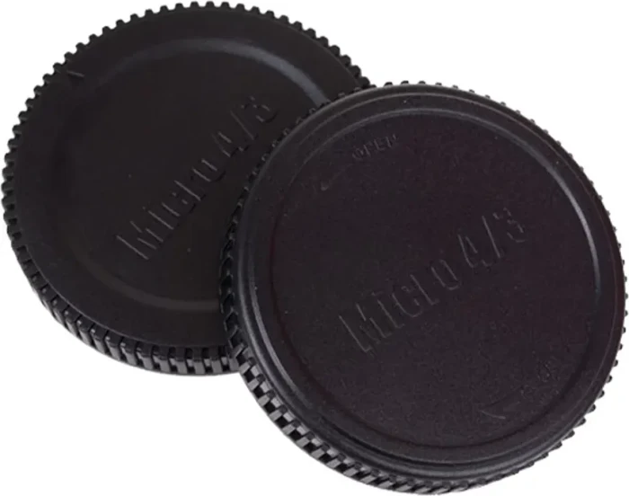 Caruba Objektivrückdeckel und Gehäusedeckel LB OL2