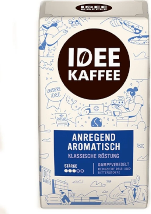Idee Kaffee Filterkaffee Kaffeepulver, 500g