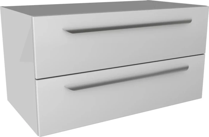 Lanzet M9 Waschtischunterschrank 89.2x48.9x48cm, weiß